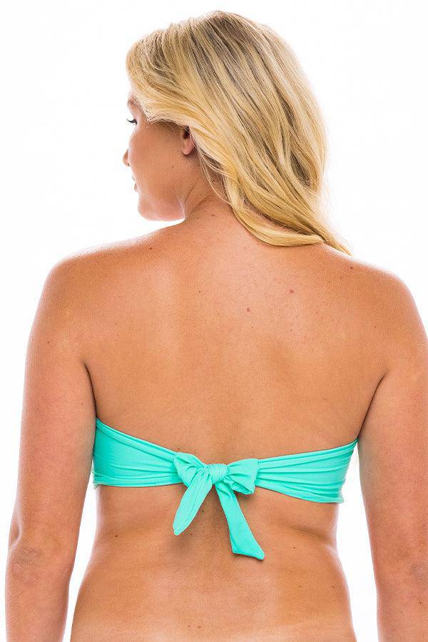 Curvy Large Cup Bandeau Bikini Top