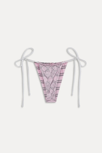 Tia Reversible Satin Bikini Bottom