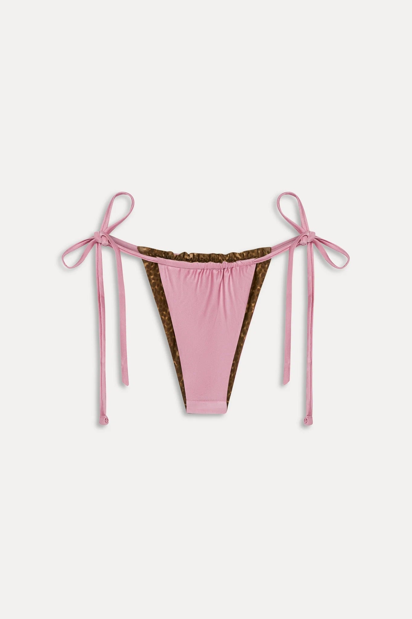 Tia Reversible Satin Bikini Bottom