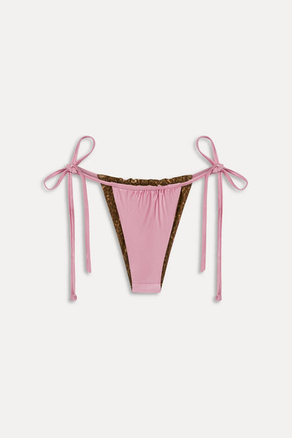 Tia Reversible Satin Bikini Bottom