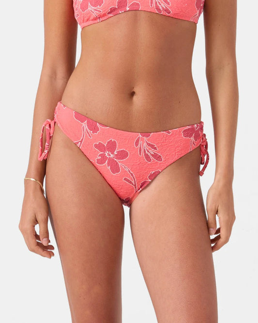Garden Twirl lace hipster full coverage bikini bottom by Roxy