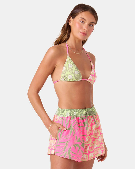 Stay Wild Tiki Triangle Bikini Top