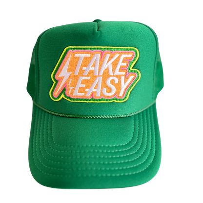 Take it Easy Patch Trucker Hat