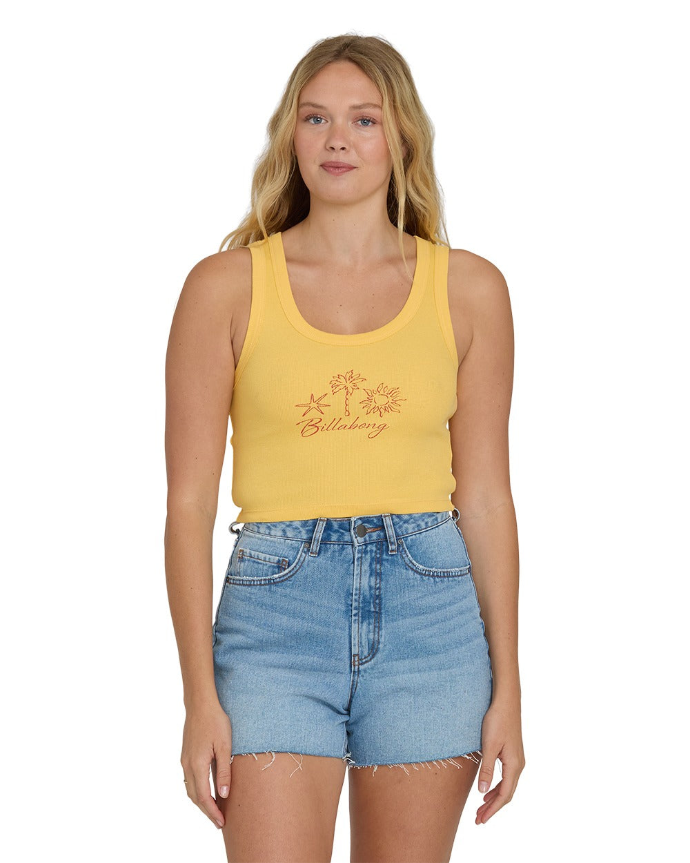 Sun Palm Seashell Tank