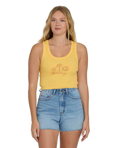 Sun Palm Seashell Tank