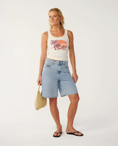 Beach Days Fitted Tank