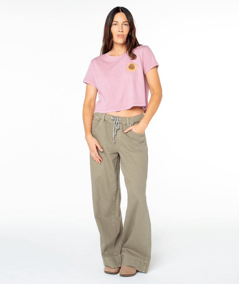 Slow Dive Cropped Boxy tee