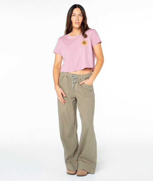 Slow Dive Cropped Boxy tee