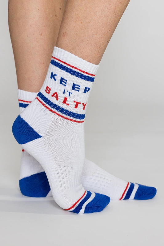 Keep It Salty Crew Socks
