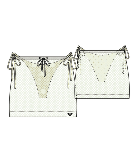 Don't Mesh With Me Mini Skirt Cover Up