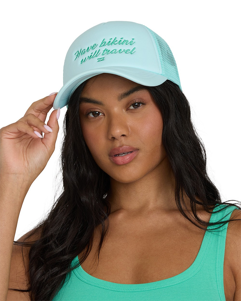 Across Waves trucker hat by Billabong — lifestyle shot