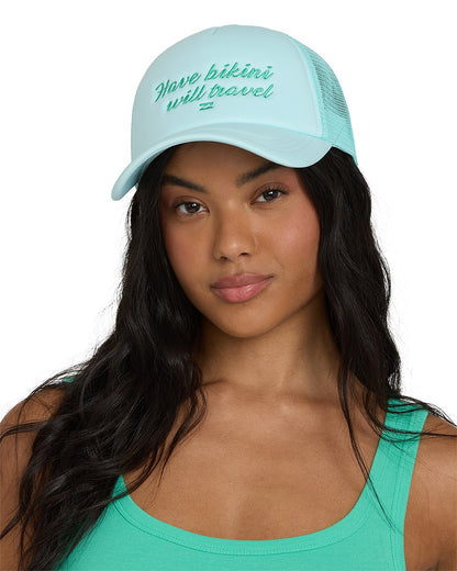 Across Waves trucker hat by Billabong — lifestyle shot
