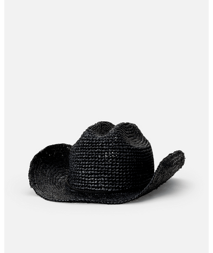 Crushable Straw Cowgirl Hat