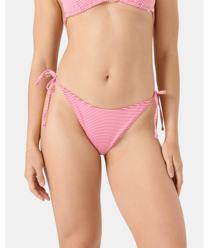 Good Vibes Only tie-side cheeky bikini bottom by Roxy
