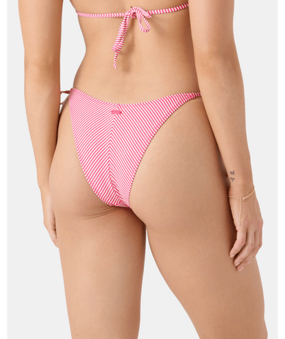 Good Vibes Only Tie Side Cheeky Bikini Bottom