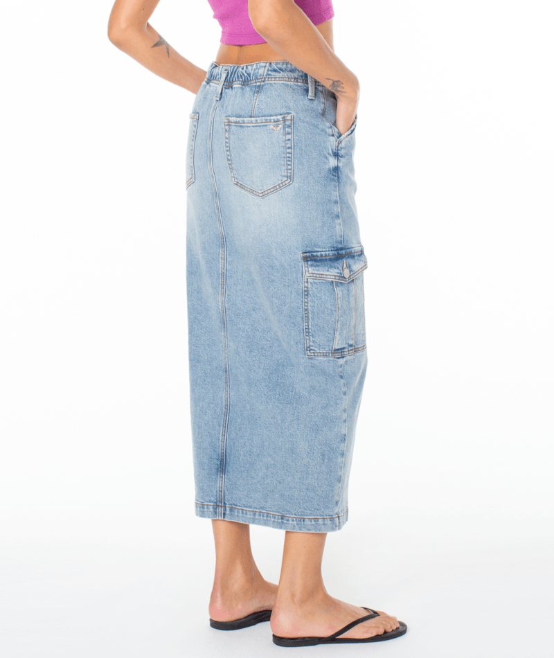 Day Dreamer Maxi Cargo Skirt