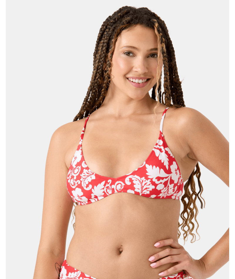 Days of Summer athletic triangle bikini top by Roxy