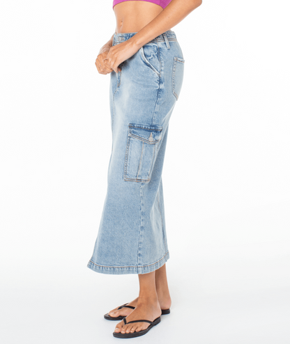 Day Dreamer Maxi Cargo Skirt