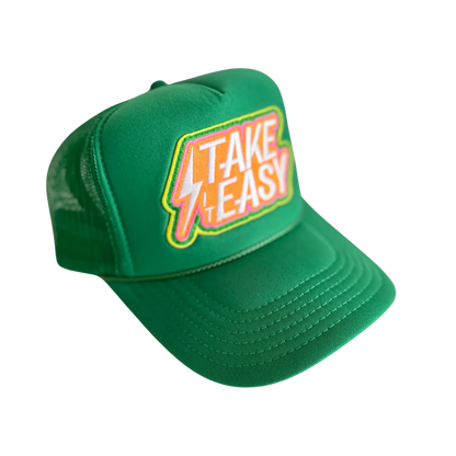Take it Easy Patch Trucker Hat