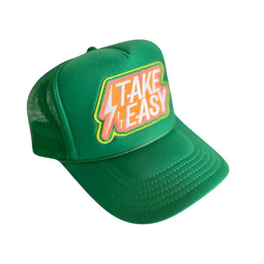 Take it Easy Patch Trucker Hat