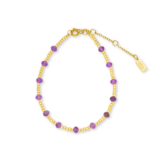 Beaded Gemstone Bracelet