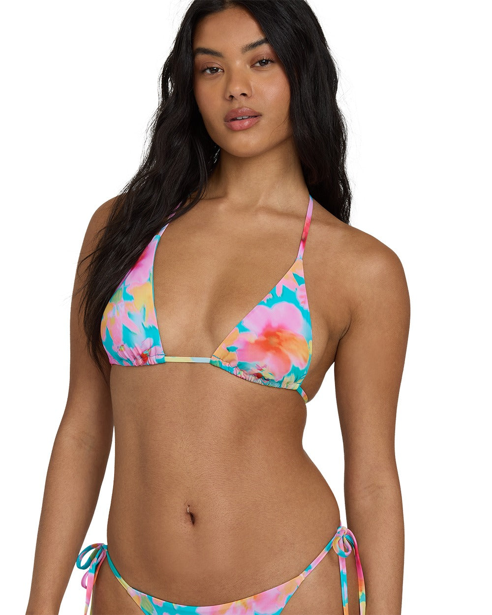 Pipe Dreams multi triangle bikini top by Billabong
