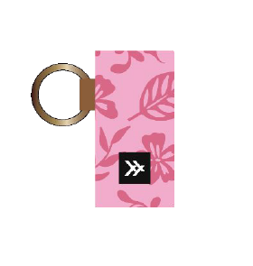 Thread Chapstick Holder Keychain