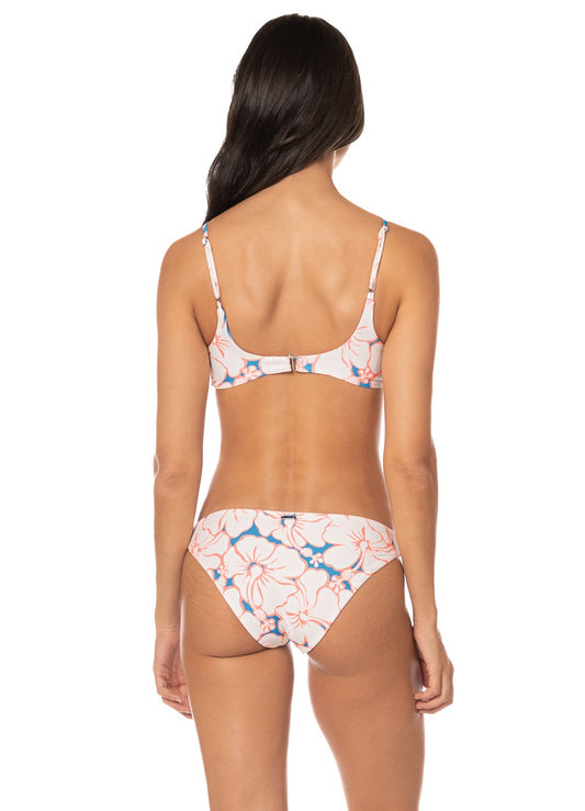 Island Flora Flirt low rise thin-side cheeky bikini bottom by Maaji