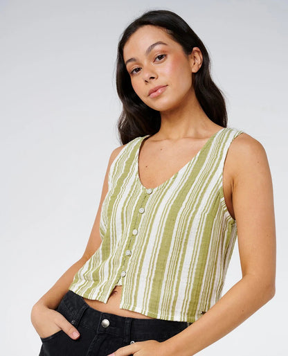 Premium Surf Stripe Top