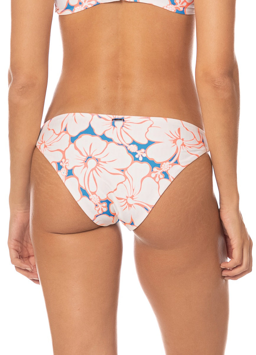 Island Flora Flirt low rise thin-side cheeky bikini bottom by Maaji