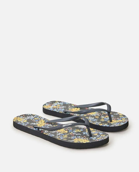 Mixed Bloom Open Toe Sandal