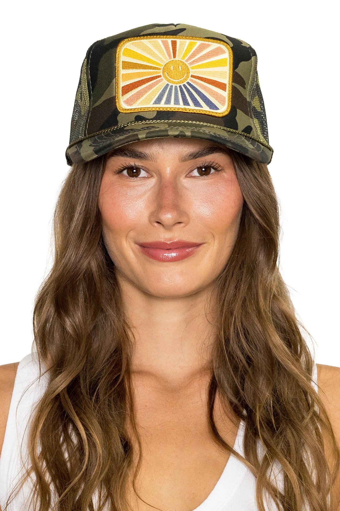 Rays Of Happy Trucker Hat