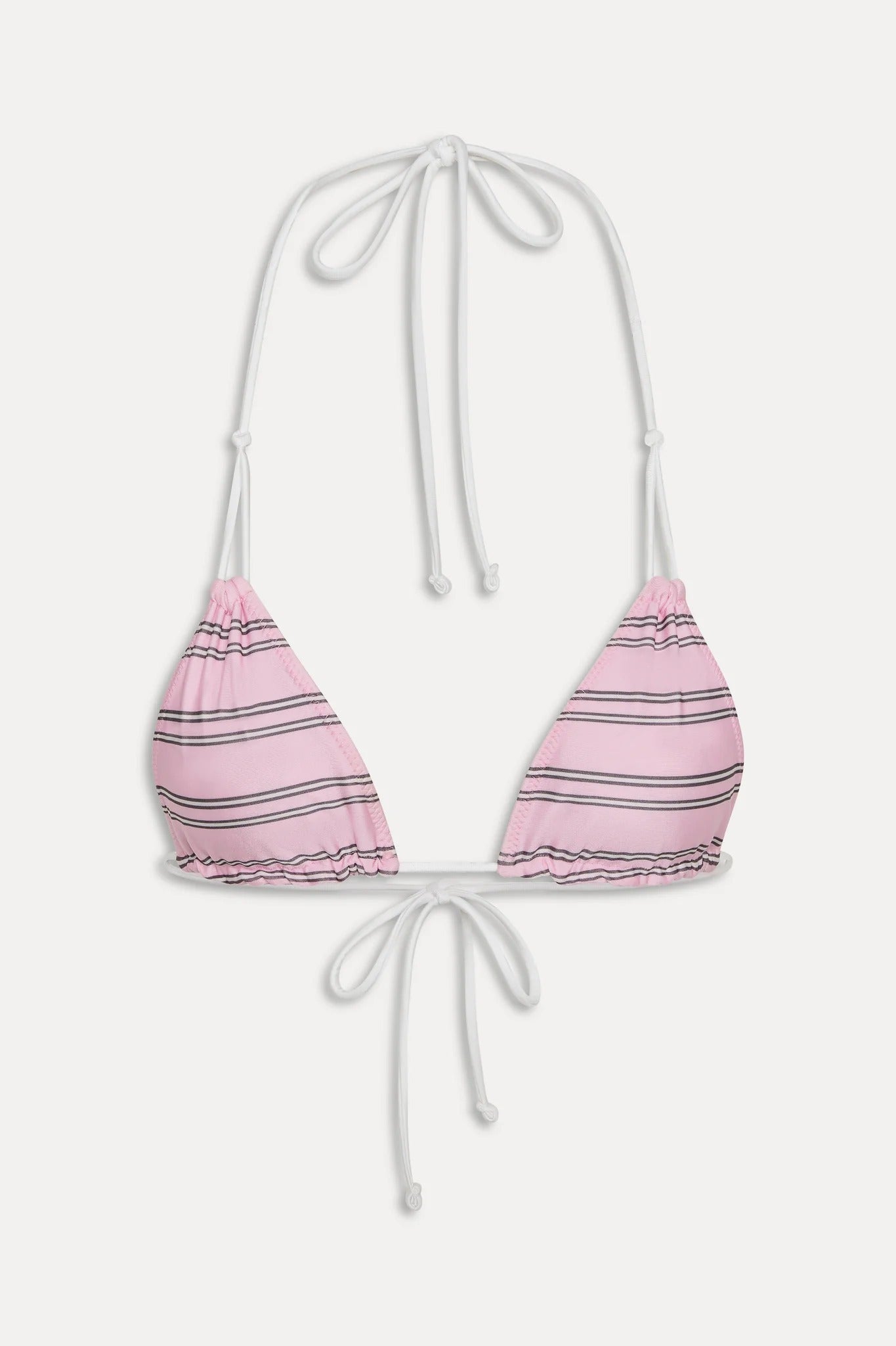 Ari Satin Triangle Bikini Top