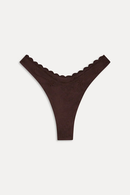 Full Moon Suede Bikini Bottom