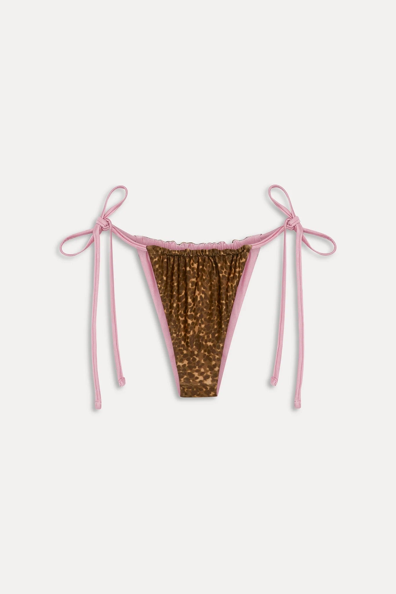 Tia Reversible Satin Bikini Bottom