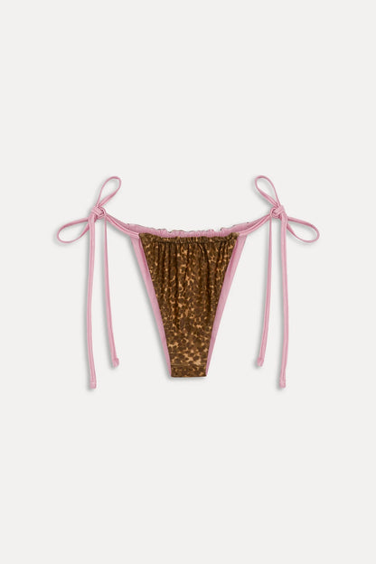 Tia Reversible Satin Bikini Bottom
