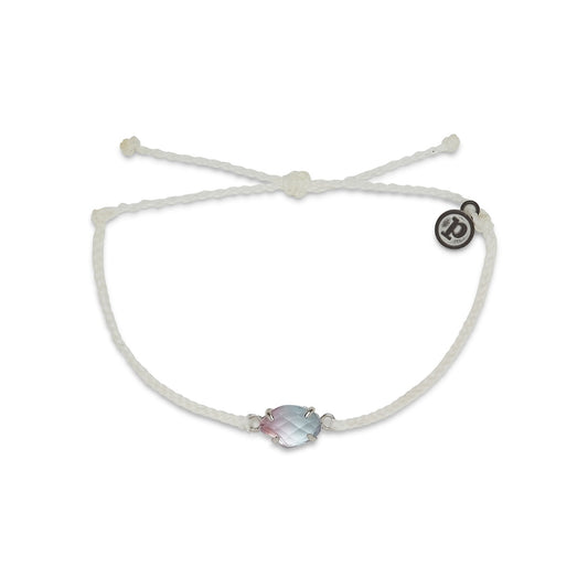 Rainbow Quartz Charm Bracelet