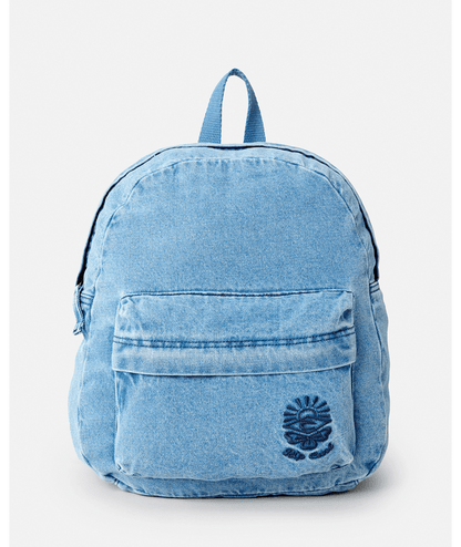 Distressed Denim 10L Backpack