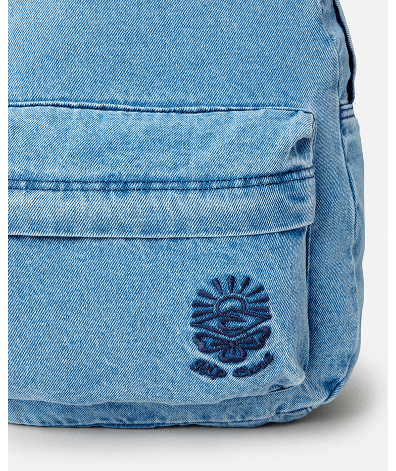 Distressed Denim 10L Backpack