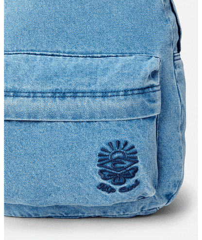Distressed Denim 10L Backpack
