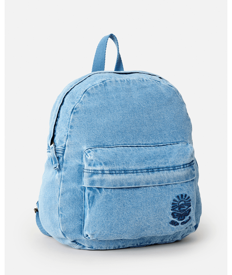 Distressed Denim 10L Backpack