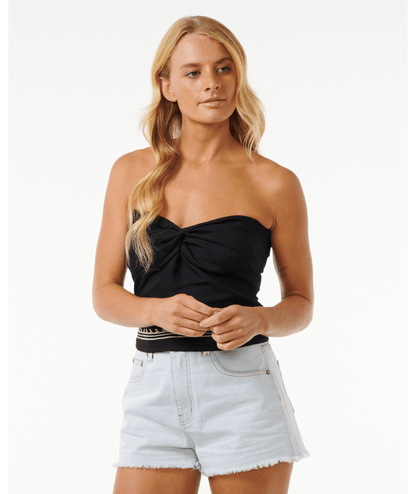 Soleil Twist Strapless Top