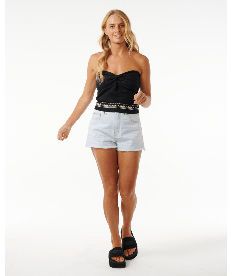 Soleil Twist Strapless Top