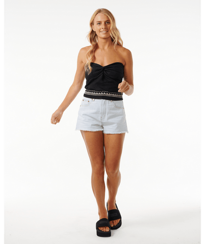 Soleil Twist Strapless Top