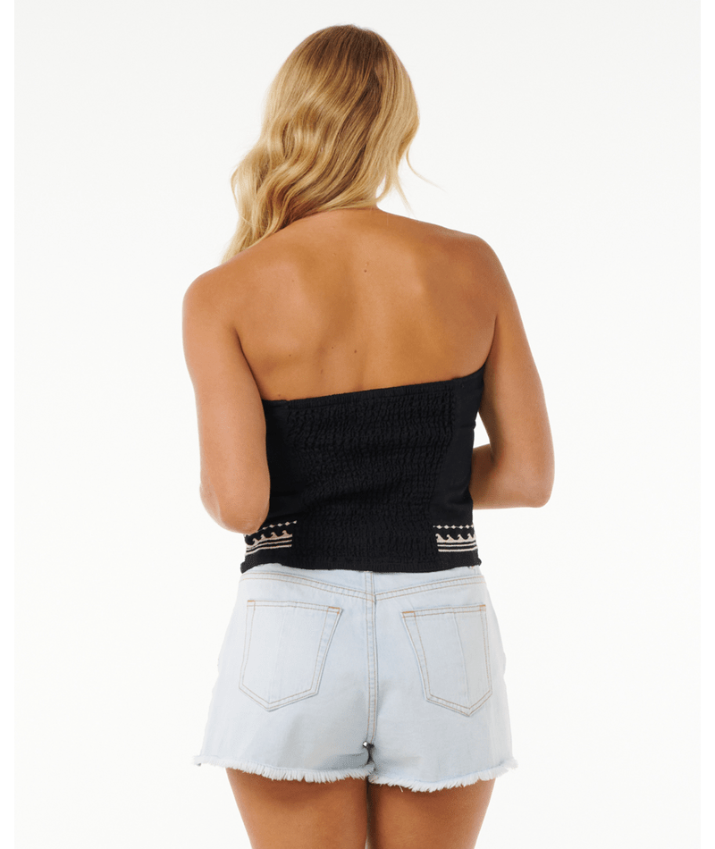 Soleil Twist Strapless Top
