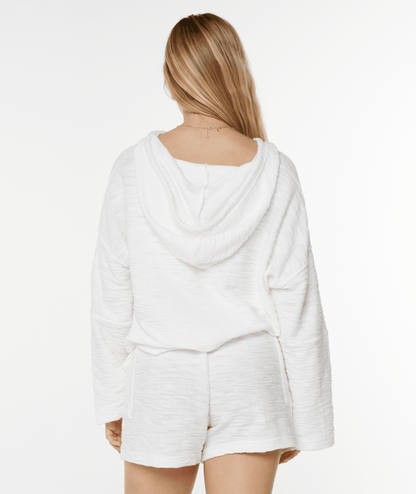 Rich Coast Solid Poncho Hoodie