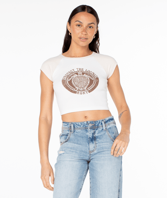 Protect The Locals Crop Tee