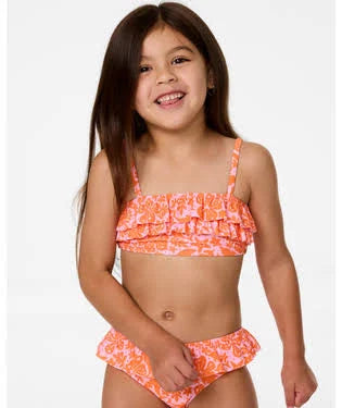 Girls Sun Swell Frill Bikini