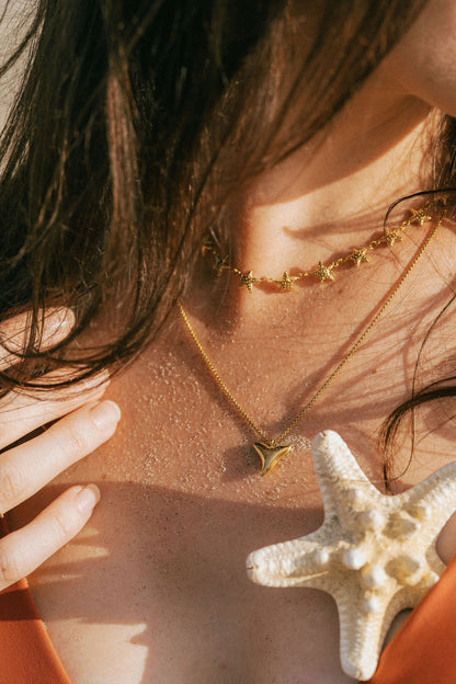 Starfish Charm Necklace