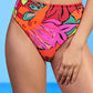 Crimson Suzy Q High-Rise / High-Leg Bikini Bottom